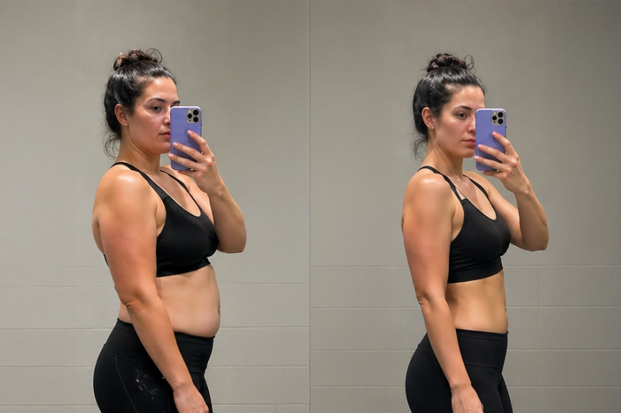 Angela R. before and after